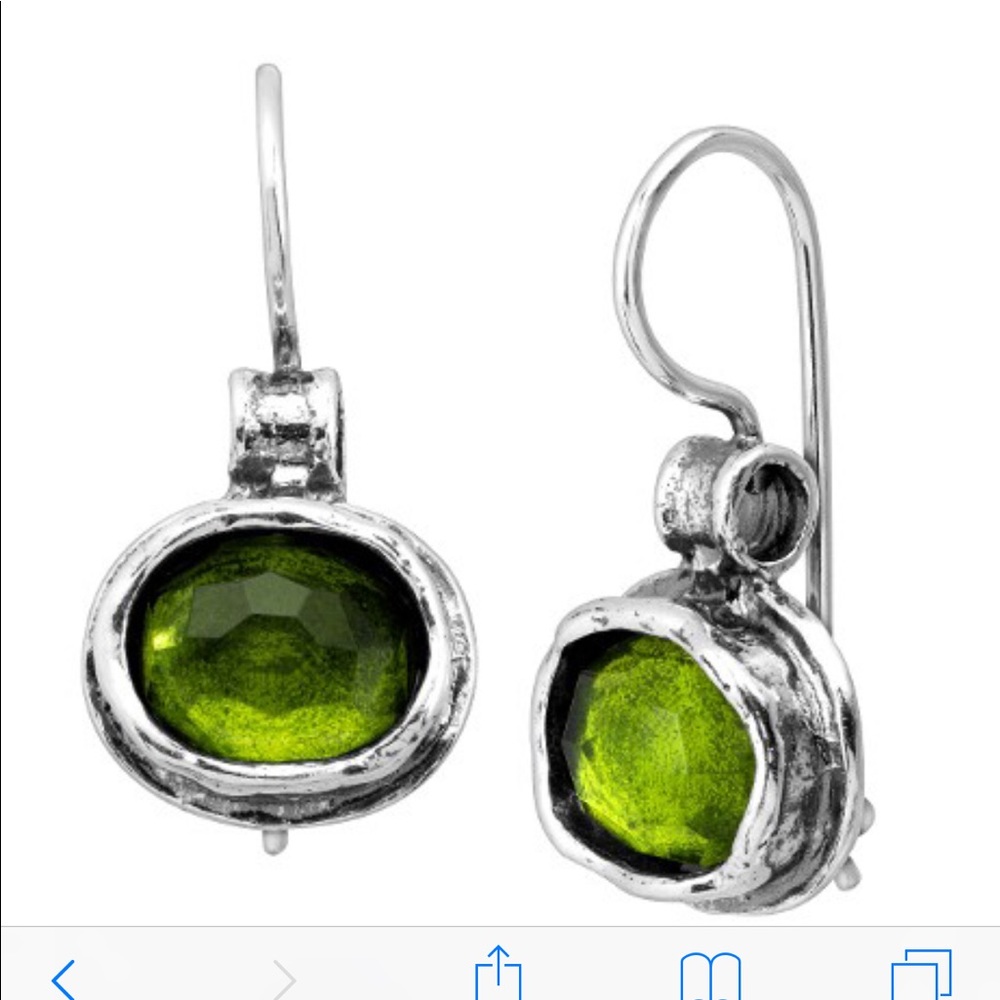 Silpada green quartz